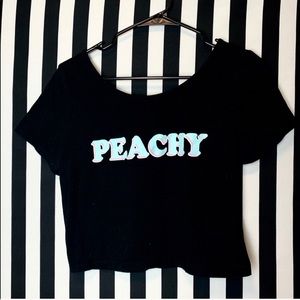 Peachy Pastel Crop Top